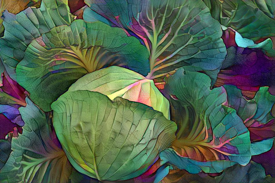 Cabbage from the garden