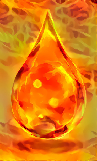 Fire droplet