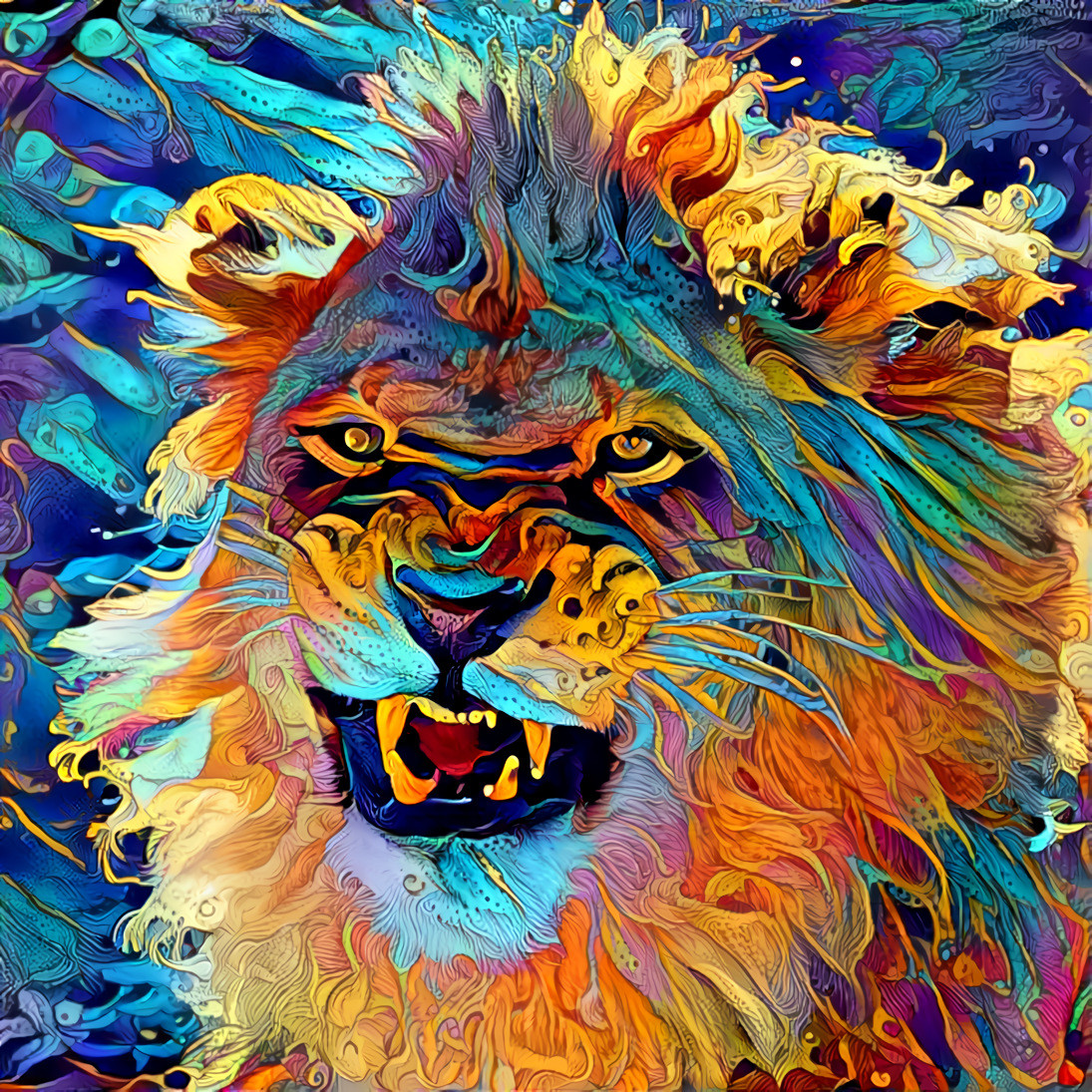 Lion at Denver Zoo