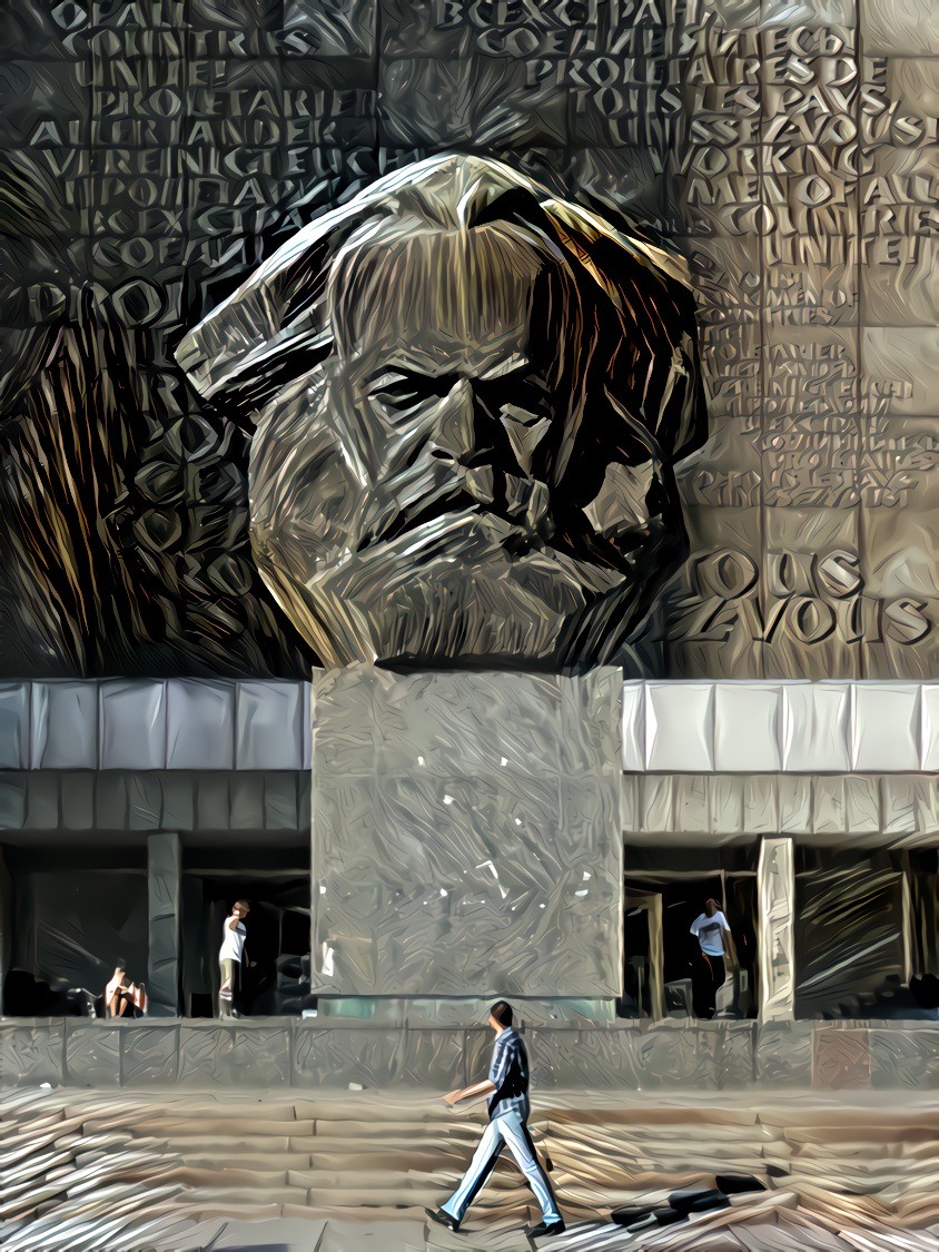 Karl Marx Monument, Chemnitz (Style: Mandelbulb 3D)