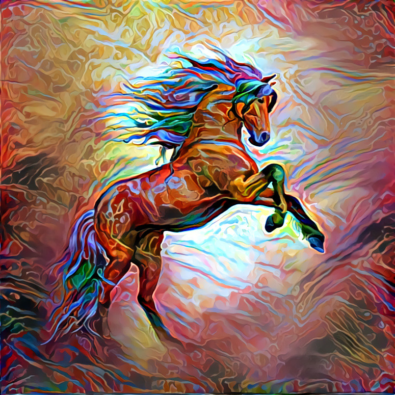 "Buckskin stallion" _ Horse Source Challenge, by Frax (Peter Barlow), on "Deep Dreamers" group (Facebook - https://www.facebook.com/groups/deepdreamers/) _ (190513)