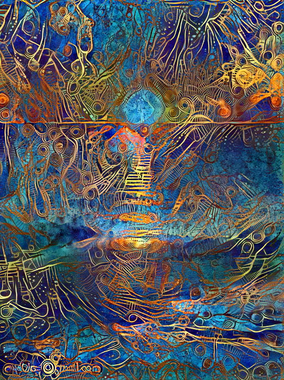 psychedelic sunset 