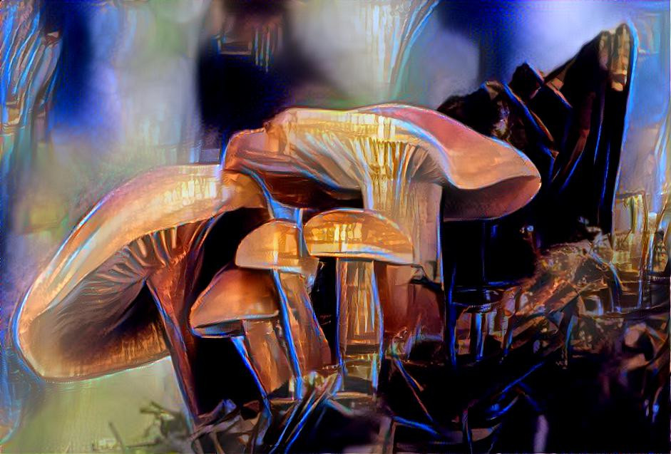 Steampunk Mushrooms