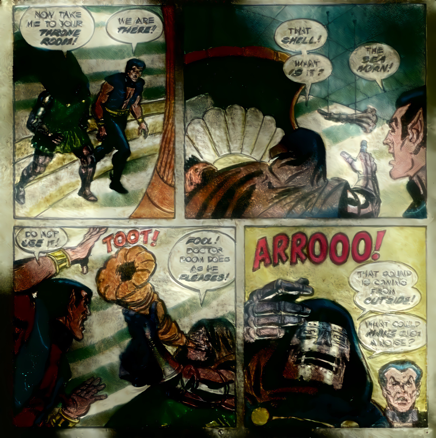 "Doctor Doom Does as He Pleases"