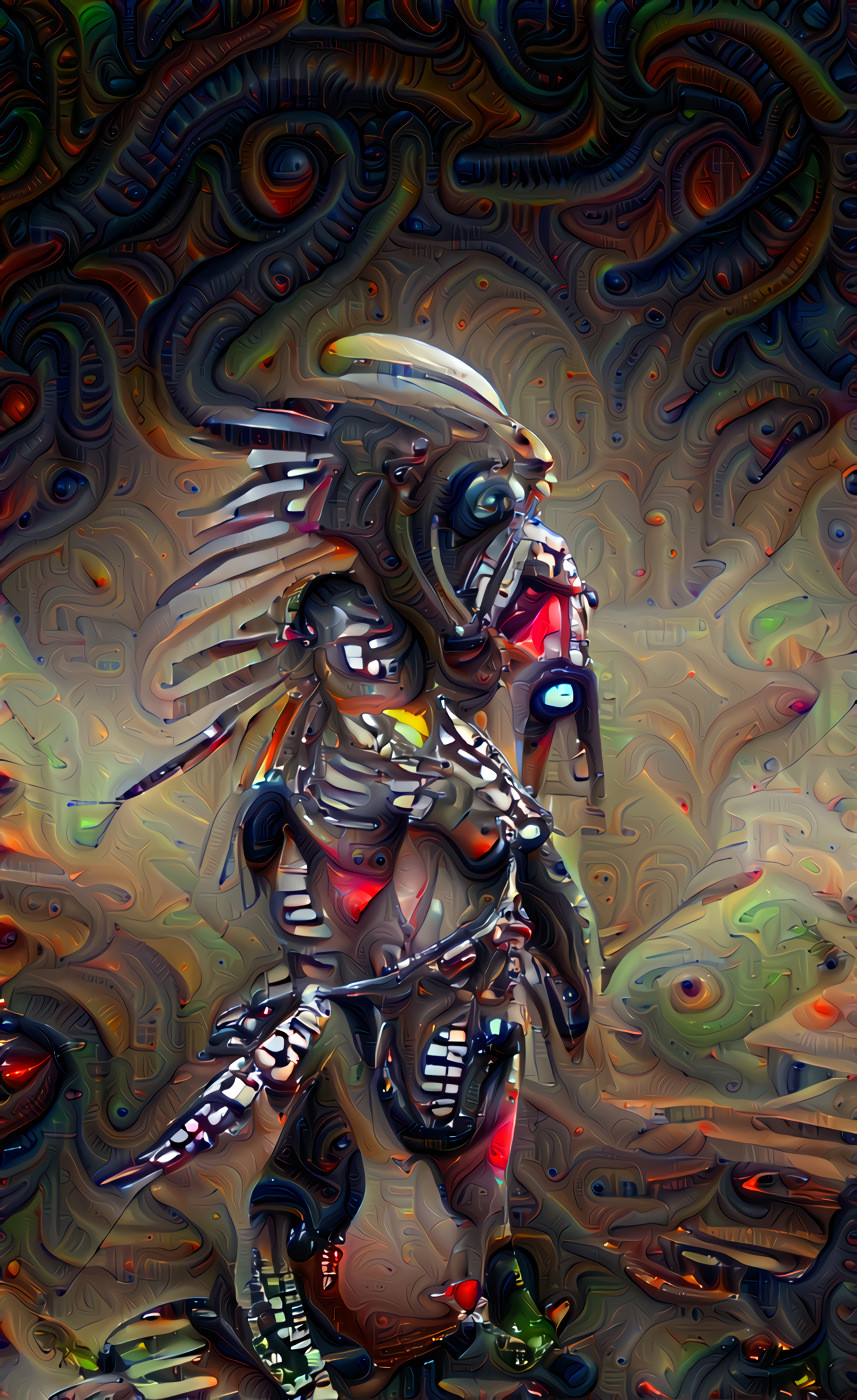 Alien Tribal Warrior 