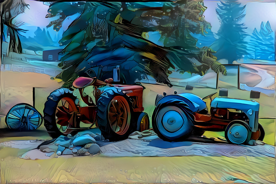 Aug 24, 2022 Antique Tractors on display! ©