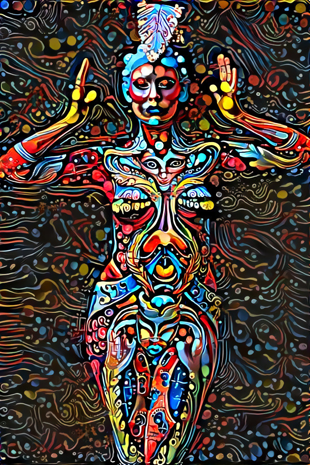 ''CarniRock in Rio'' _ source: ''I had a dream and in this dream ...'' - bodypainting by Klagenfurt / model: Sophia Checchi / photo: Christian Anders  _ (200121)