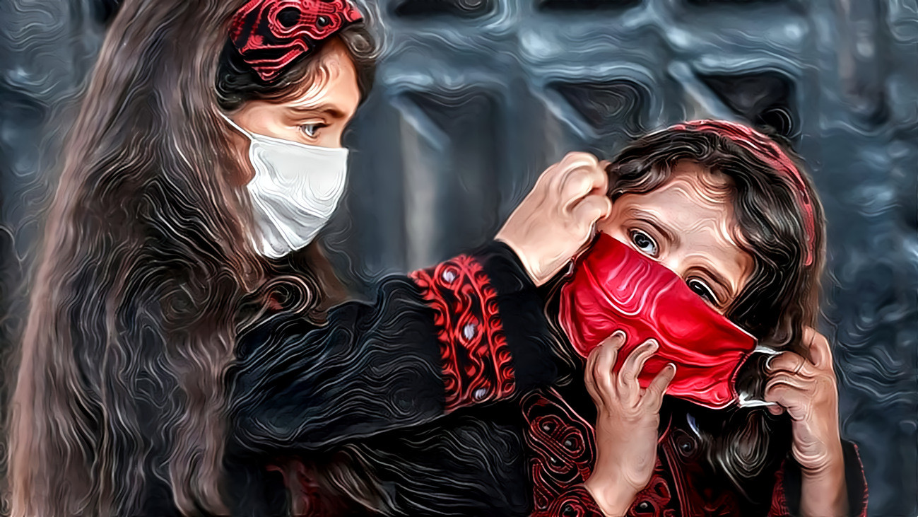 Matching clothes and masks
