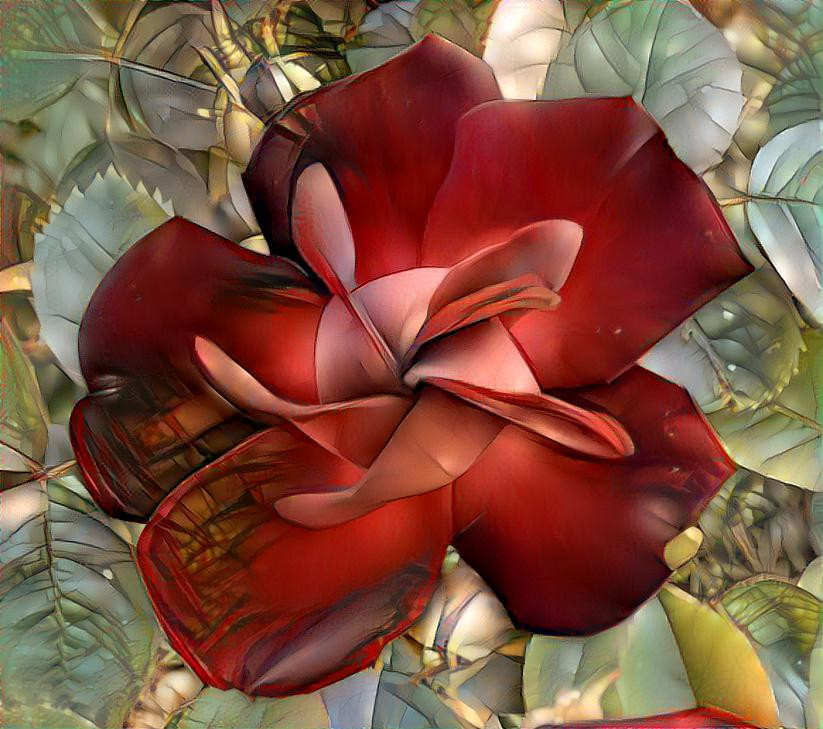 Rose Pinwheel