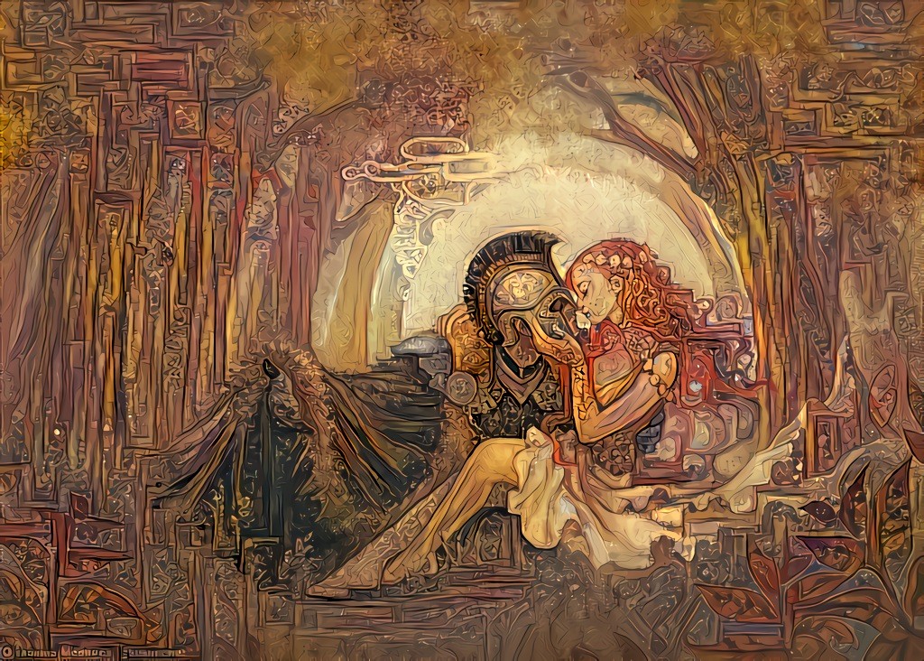Hades and Persephone by Janaina Art