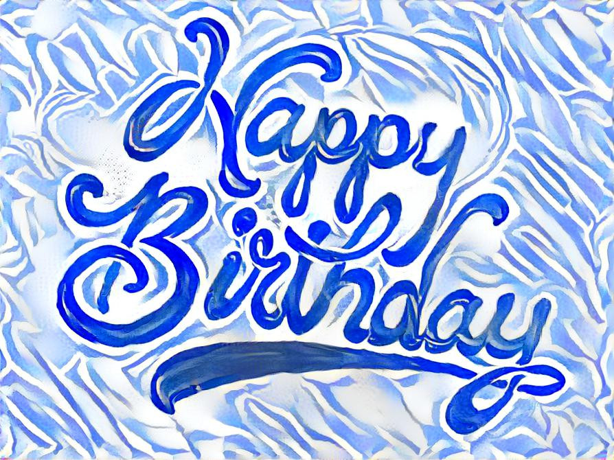 Happy Bday Card: Free to use but like it if you do