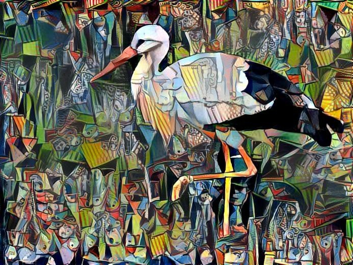 Picasso Stork
