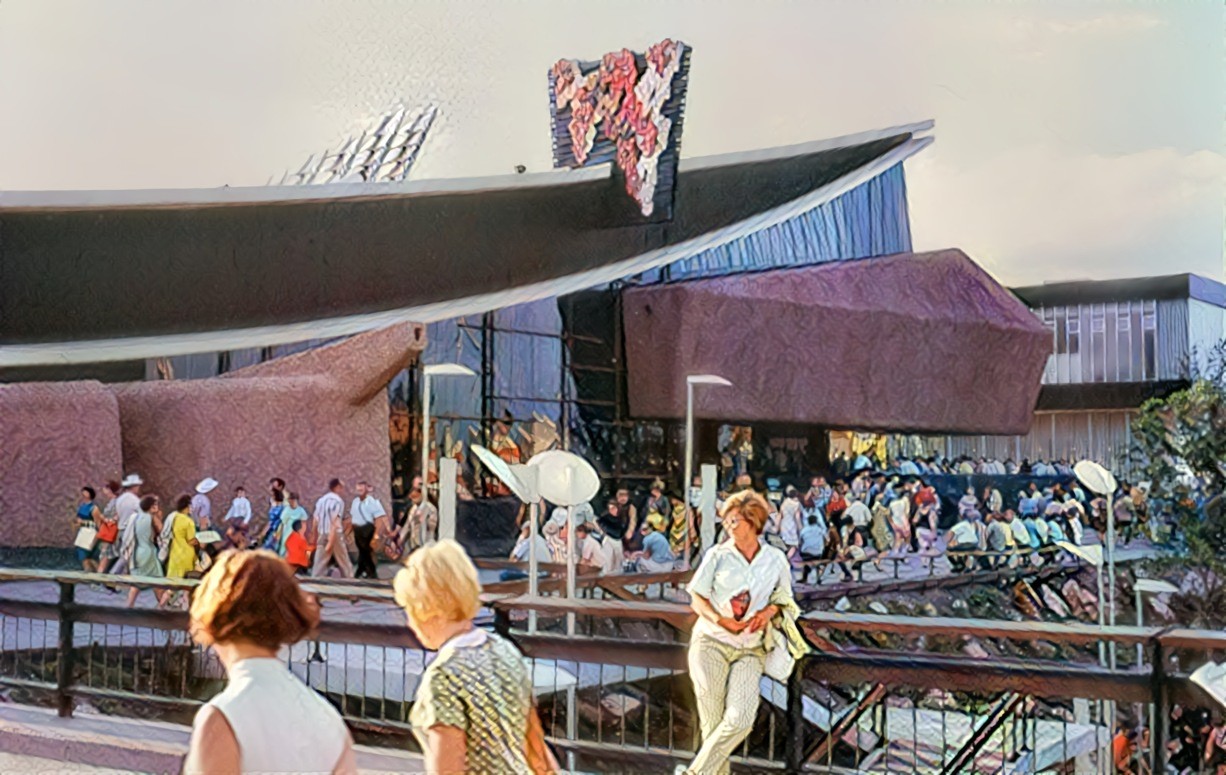 Pavillon of Italy. Expo 67