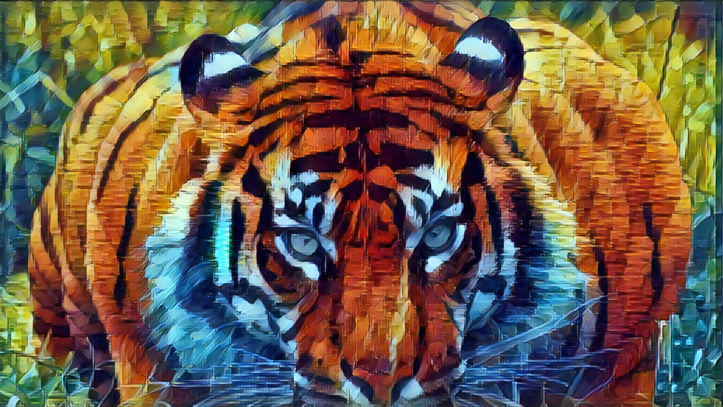 Deep Dream: Tiger