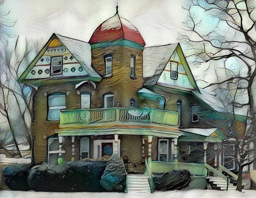 Colorful Historic Home Lapeer Michigan