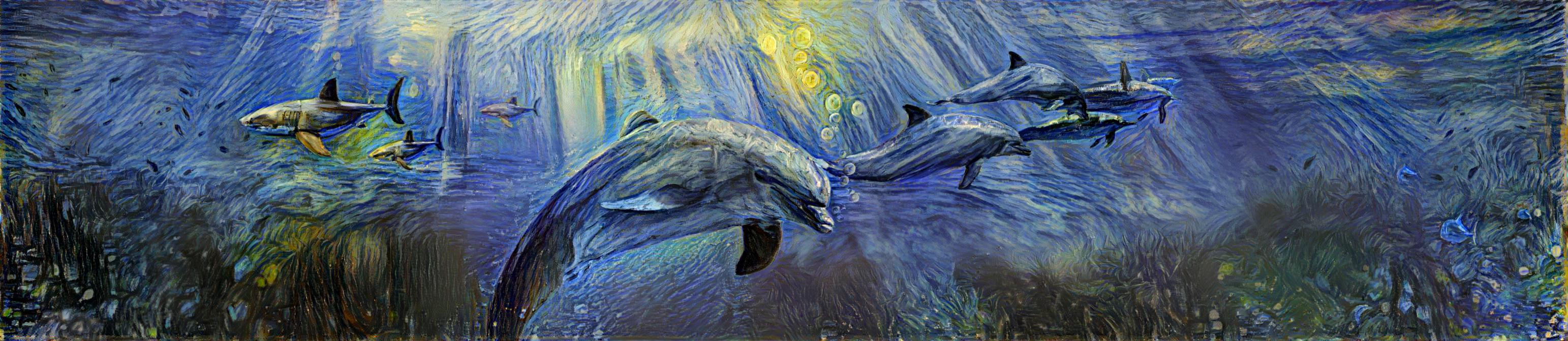Dolphins Panorama