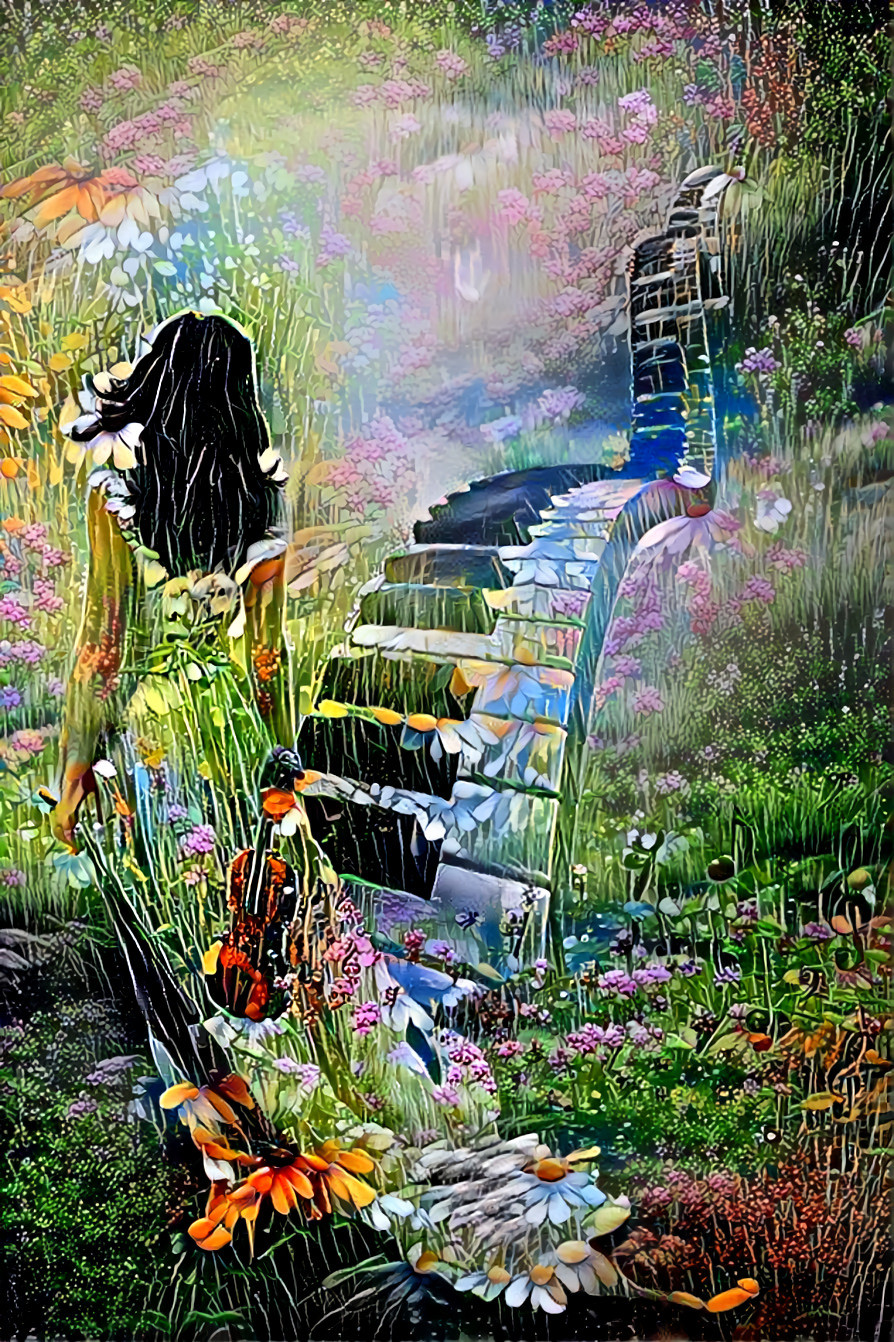 Floral Piano