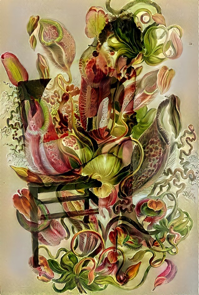 Source: "Nepenthes Melamphora"_ artwork by Ernst Haeckel (1899) _ (190319)