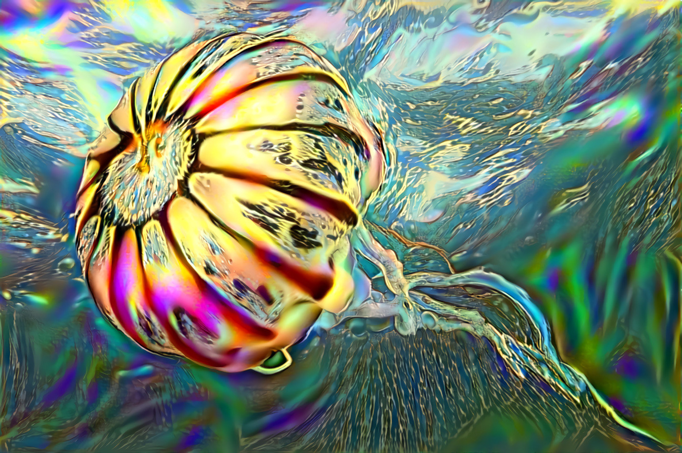 Illuminated jellyfish