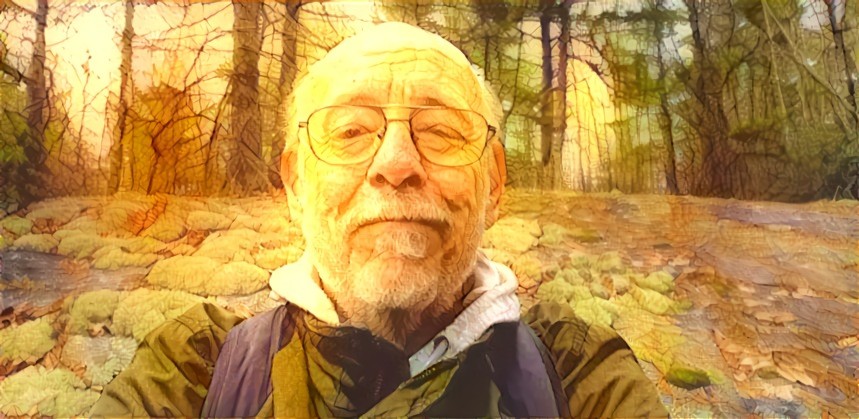 Selfie in Forest