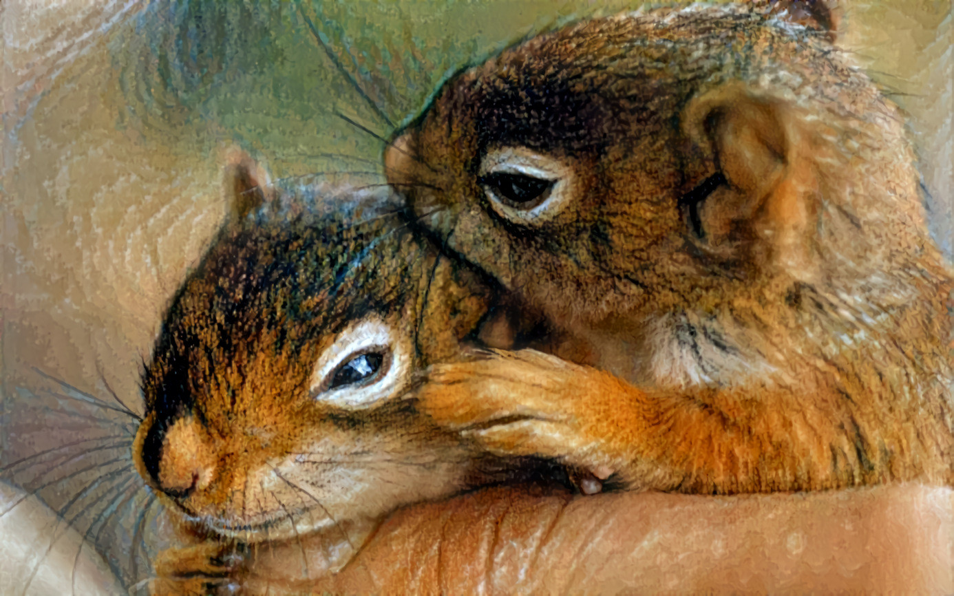 Squirrel Cuddles
