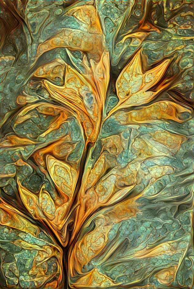 Leaves of Green and Gold