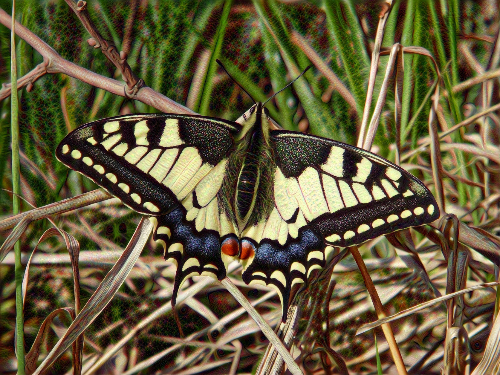 A Spring Papillio Butterfly