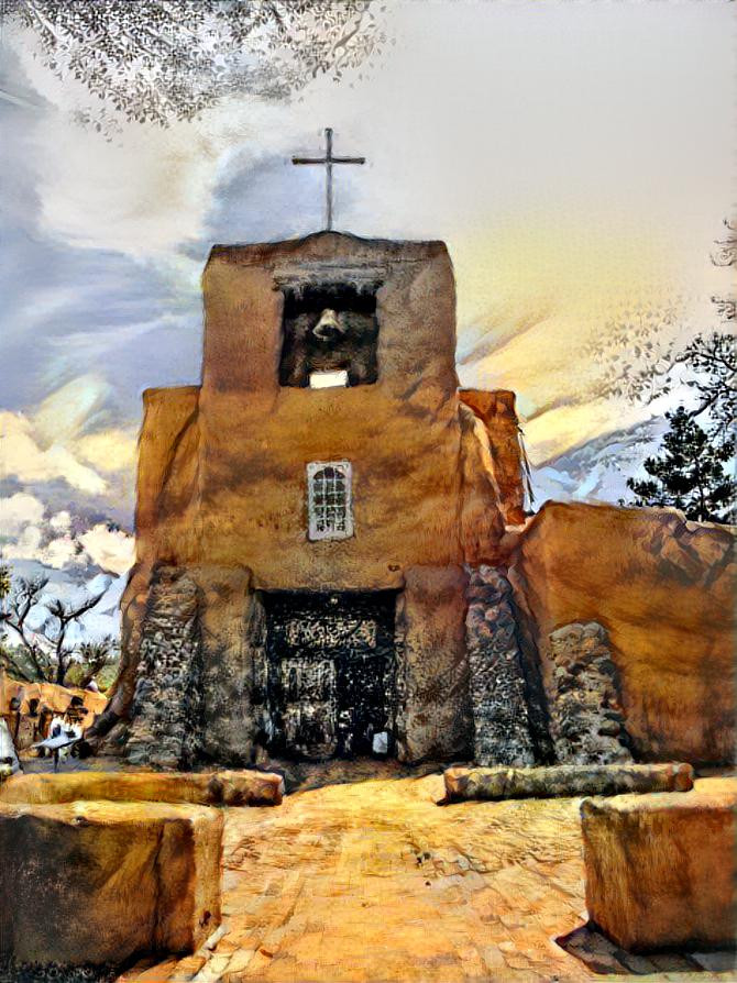 Spanish Mission Church - New Mexico
