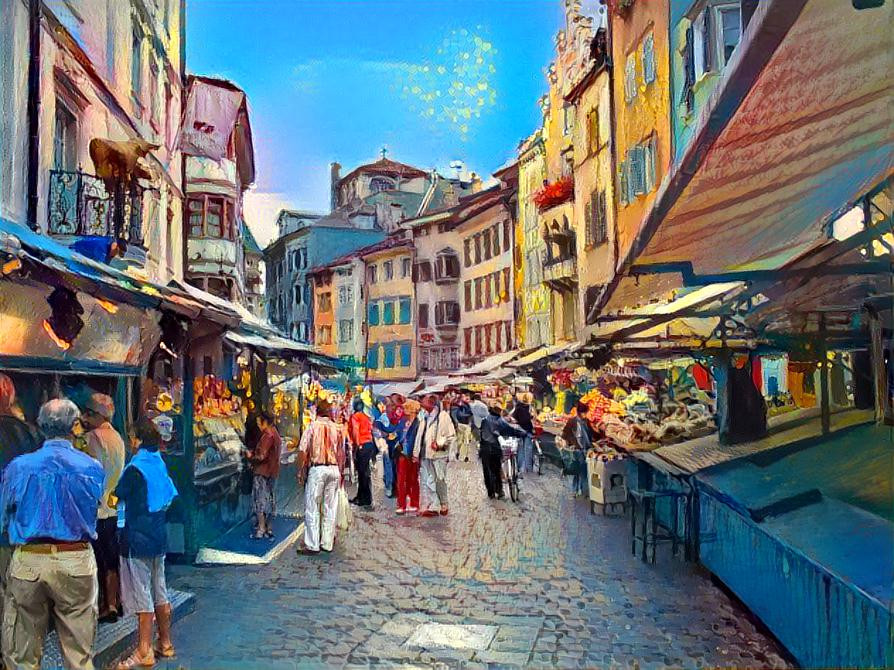 Market in Bolzano