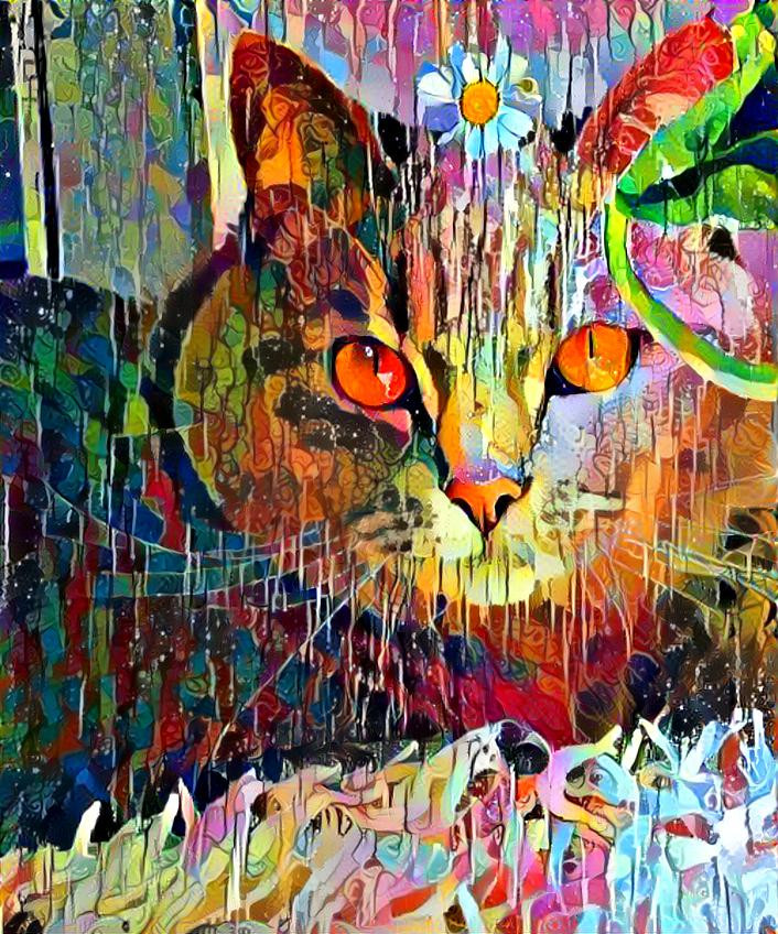 Stained Glass Tabby