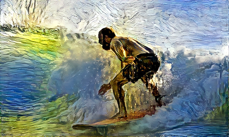 Keelan Surfing in Costa Rica