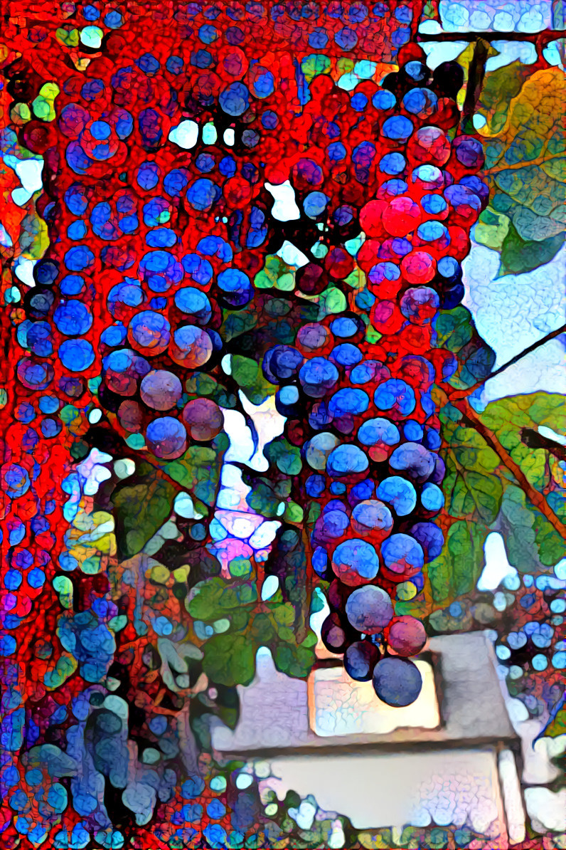 Grapes 9 metallic polka dots 1_9