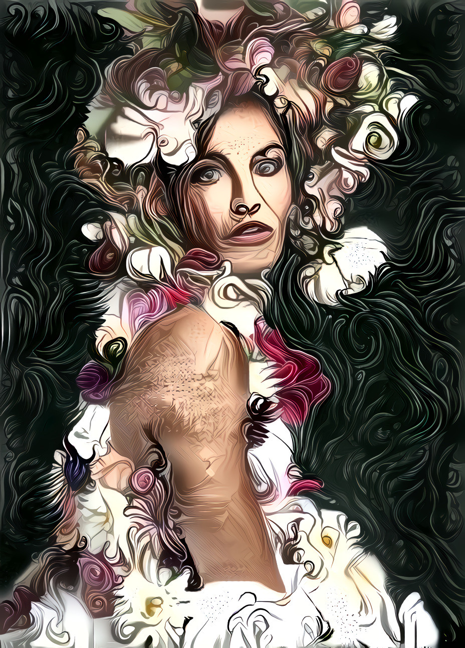 Blumen Frau 