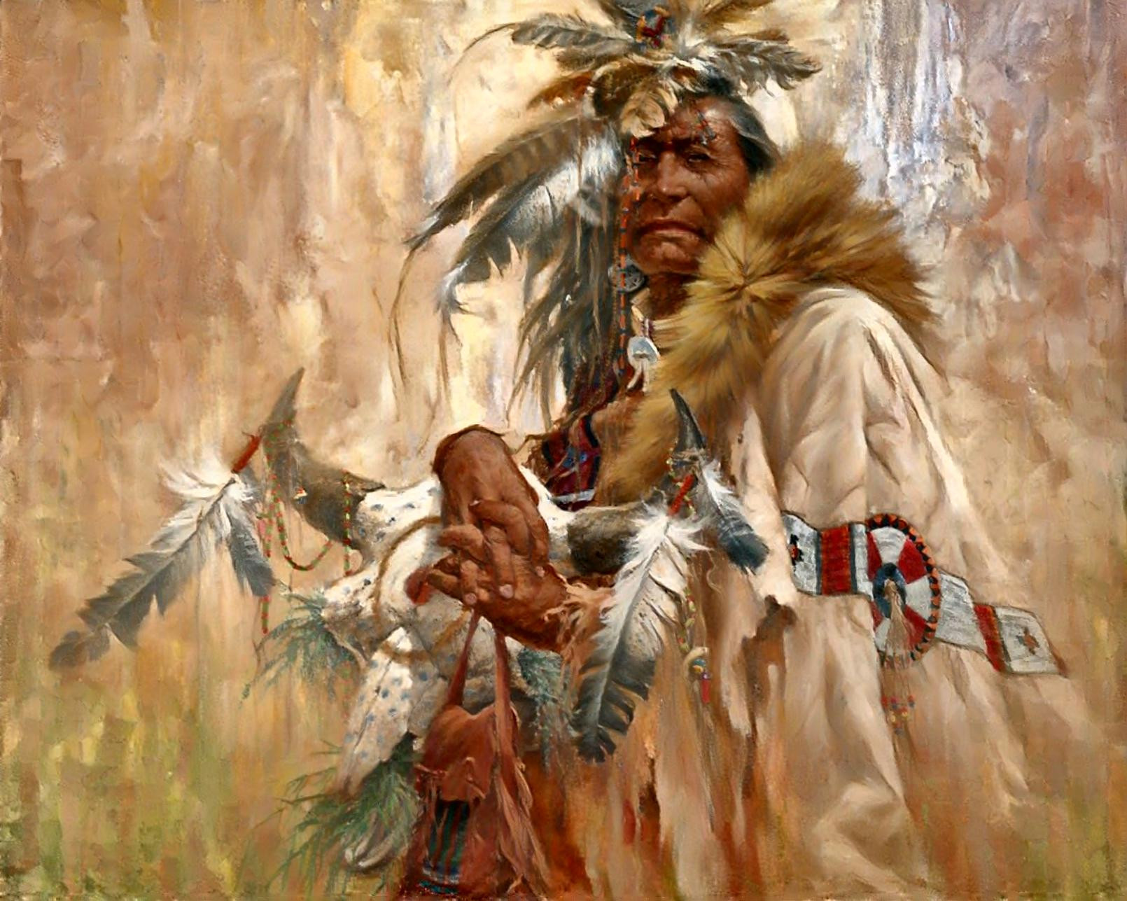 Native American Healing Dancer