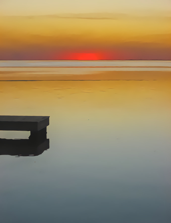 South Padre Island, Laguna Madre Sunset