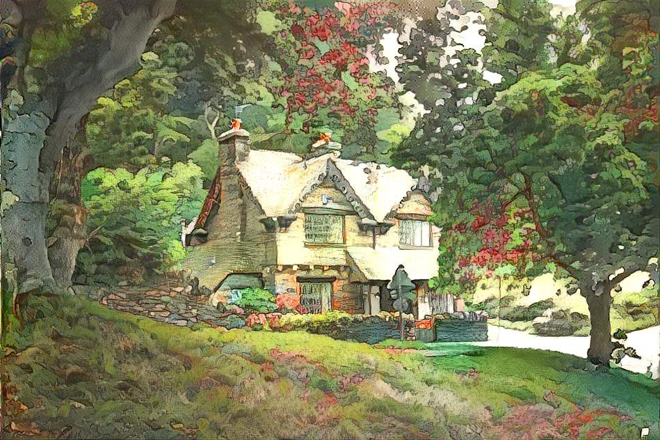 A house in the forest