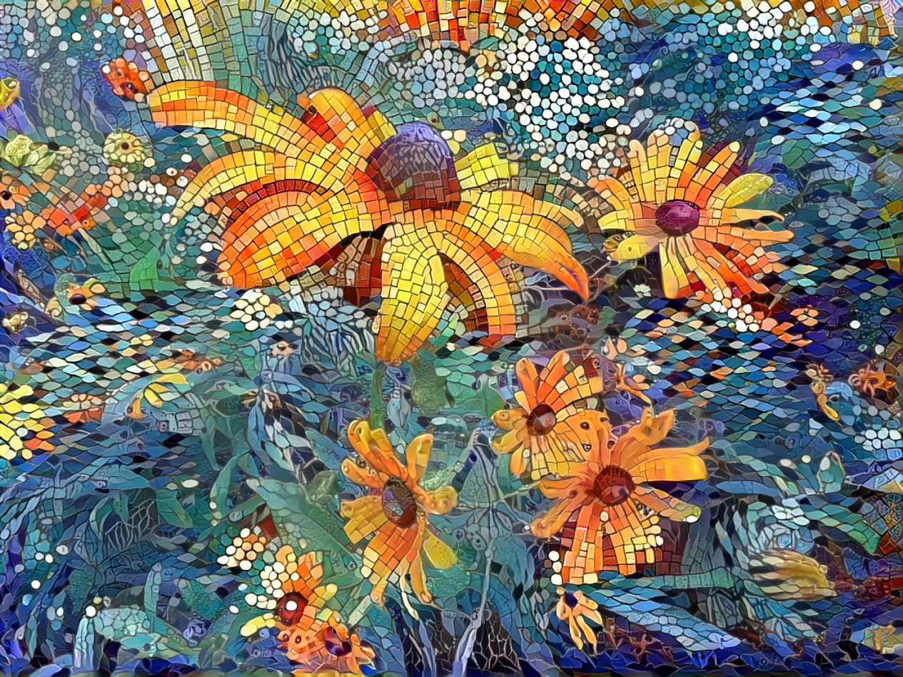 Mosaic Majestic Blooms