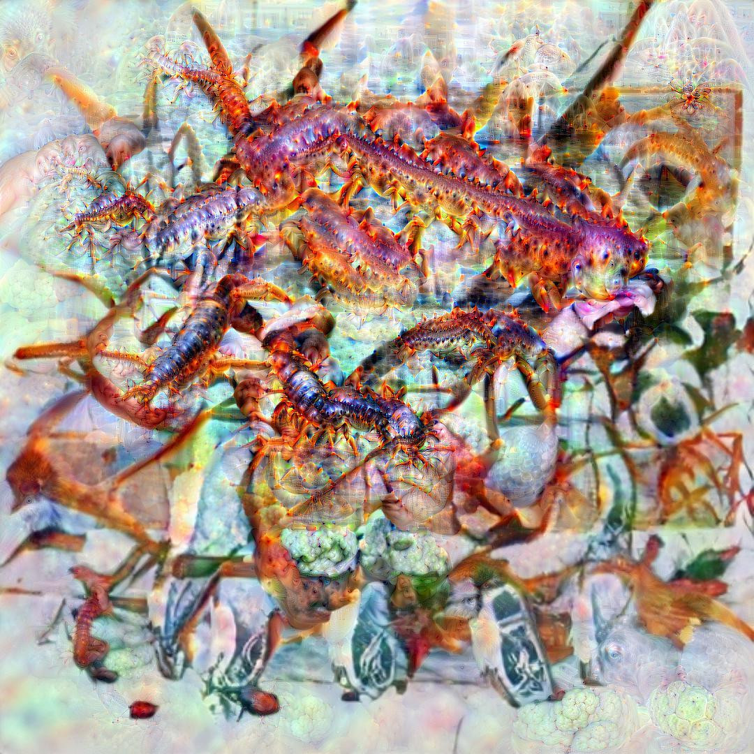 Neural artwork on layer 24