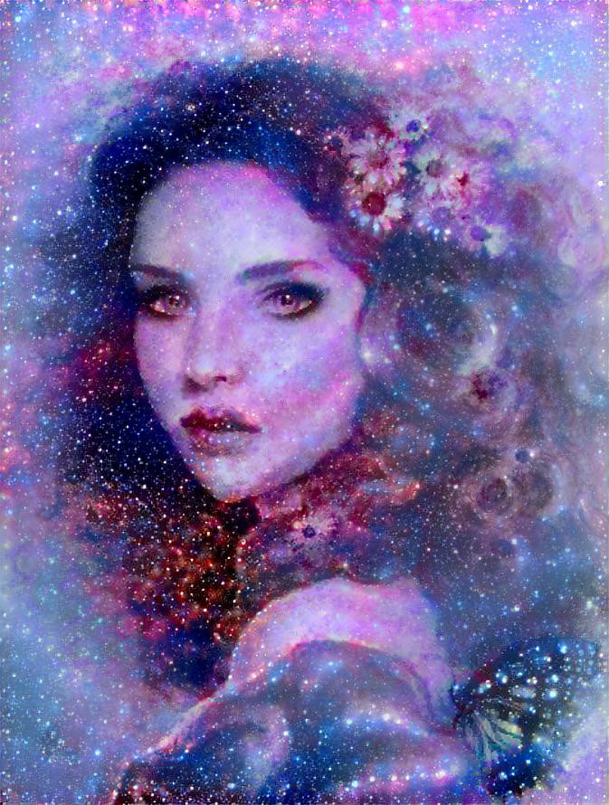  The princess in the pink galaxy