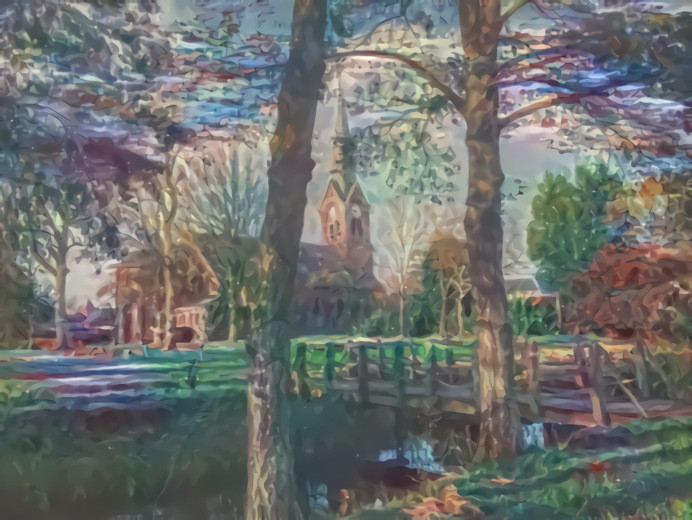 Church à la Monet