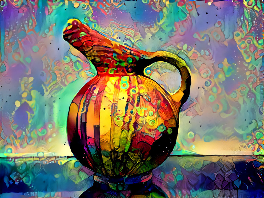 -  -  -  -  -  'Elegant Antique Ceramic'  -  -  -  -  -  Digital art by Unreal - from own photo.