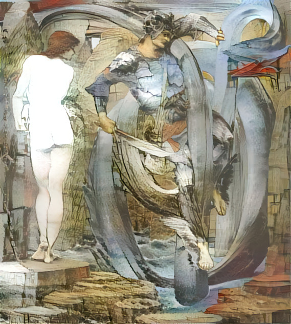 „The fulfillment of fate“  by Edward Burne-Jones I-02