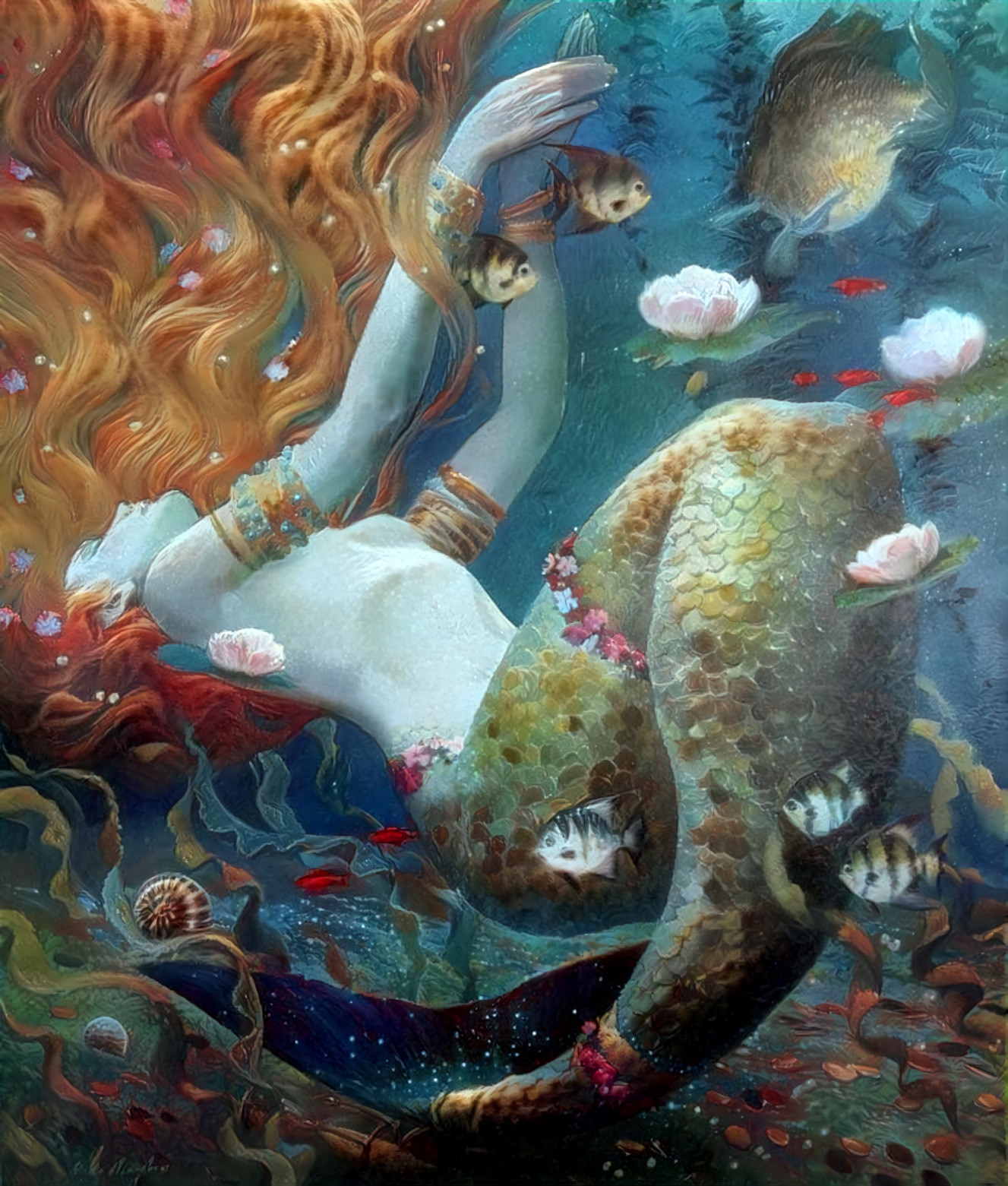 Mermaid in Repose