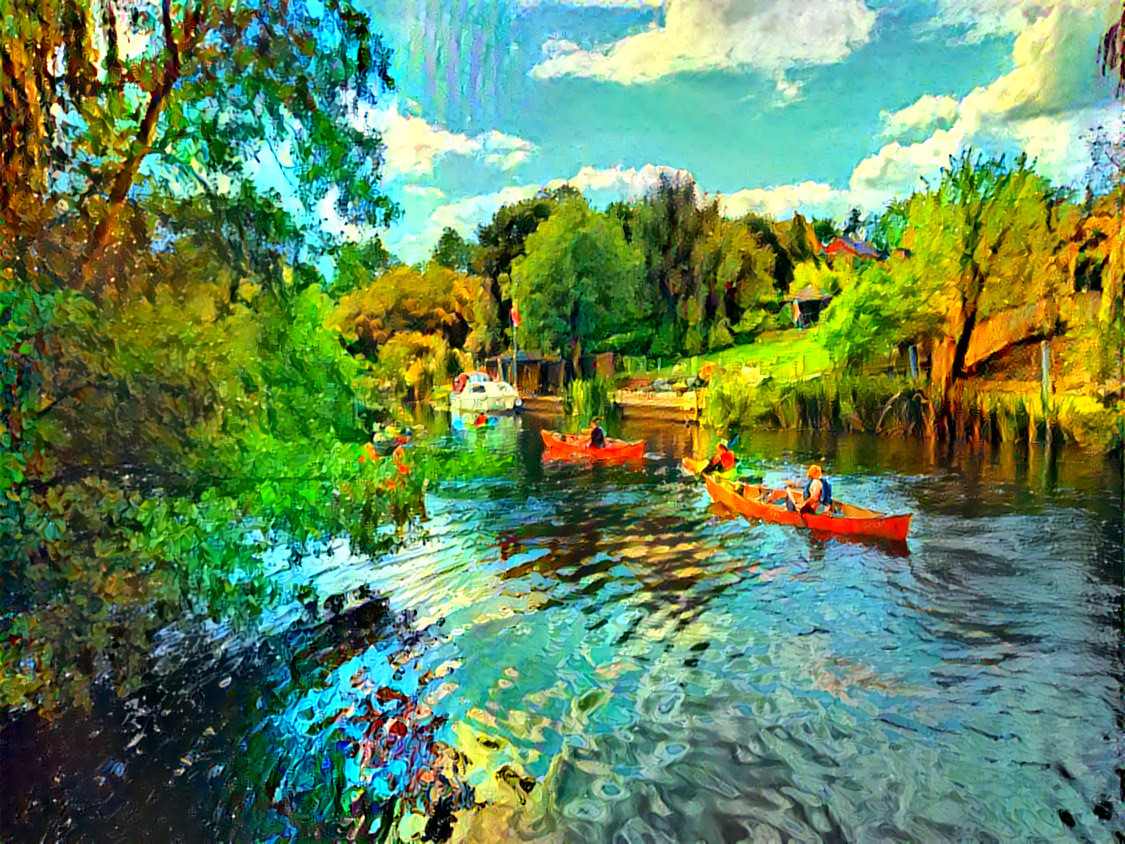 "River Avon, Warwickshire" by Unreal - own photo.