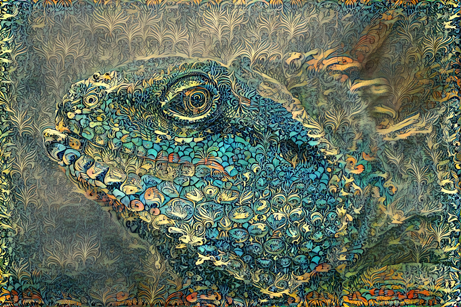 William Morris Lizard