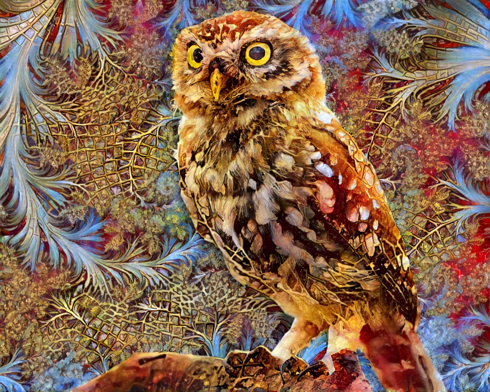Fractal Owl [FHD]