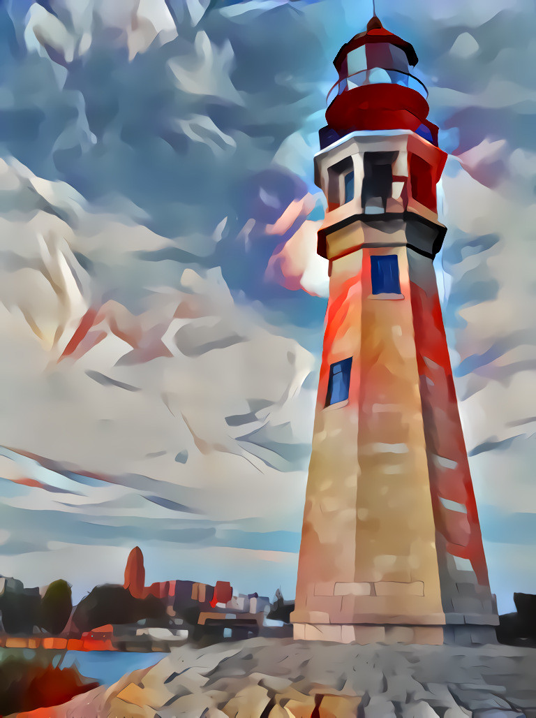 1833 Buffalo Lighthouse - Scene 02