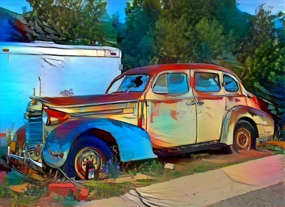 Late 1930's Oldsmobile - Good Restoration Project