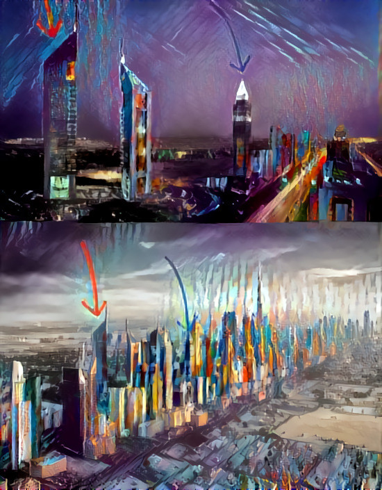 Arab cities - then &amp; now (5/5): Dubai, United Arab Emirates (2005 vs. 2020)