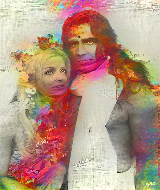 Ewa Aulin & Marlon Brando in 'Candy' 1968